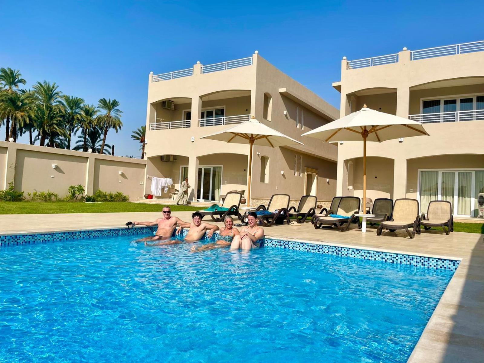 Royal Nile Villa - Nile View Apartment 1 Luxor Kültér fotó